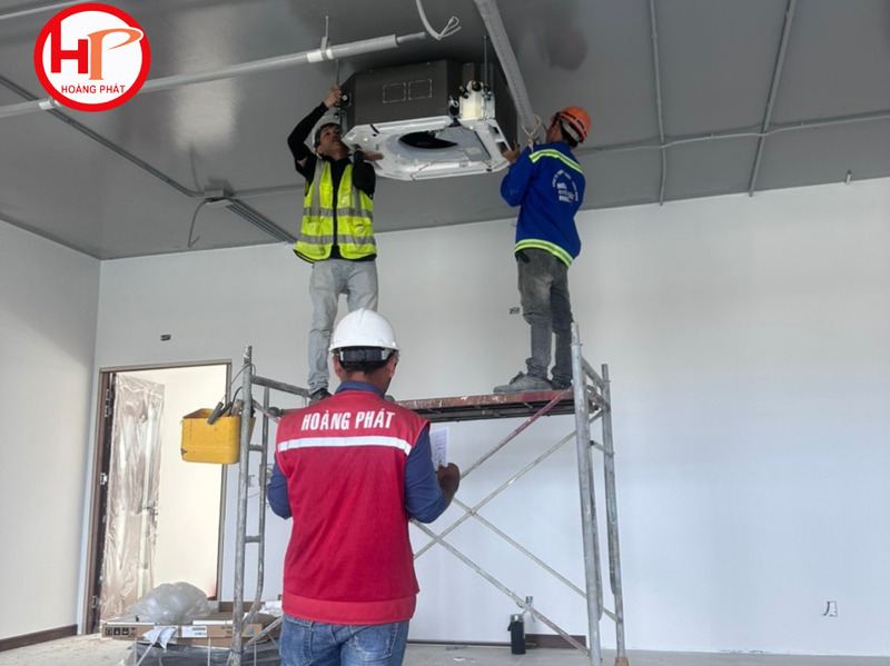 Hình ảnh thi công thực tế các công trình - Nhà Thầu Cơ Điện Hoàng Phát - Công Ty TNHH Kỹ Thuật - Công Nghệ Hoàng Phát